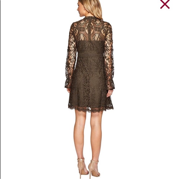 🌻All Over Lace Olive Dress 🌻 - Picture 1 of 3